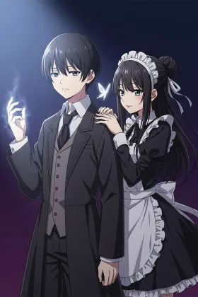 Shinigami Bocchan to Kuro Maid İzle