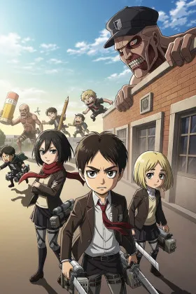 Shingeki! Kyojin Chuugakkou İzle
